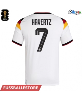 Günstige Deutschland Kai Havertz #7 Heimtrikot WM 2026 Kurzarm
